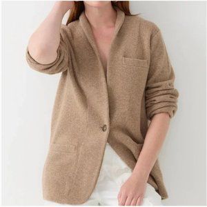 J Crew | Wool Alpaca Blend Cocoon Sweater-Blazer Cardigan Sz xs